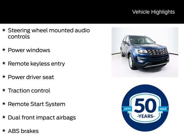 Certified 2017 Ford Explorer XLT w/ Equipment Group 202A AWD/4WD image 26
