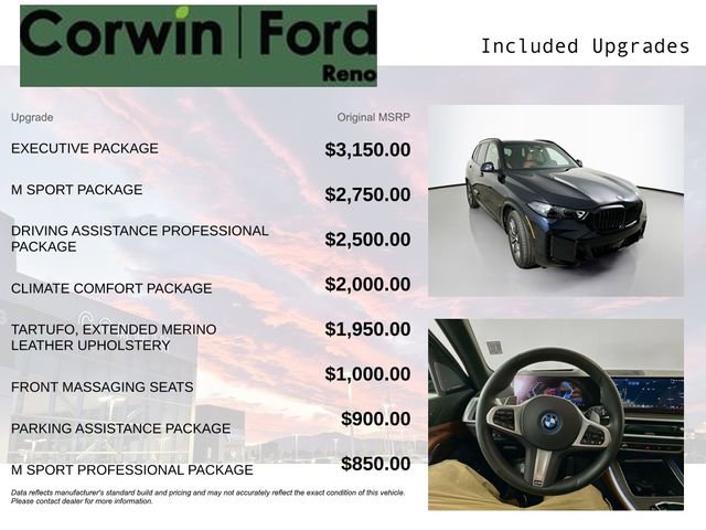 Used 2026 BMW X5 xDrive50e w/ Executive Package AWD/4WD image 3