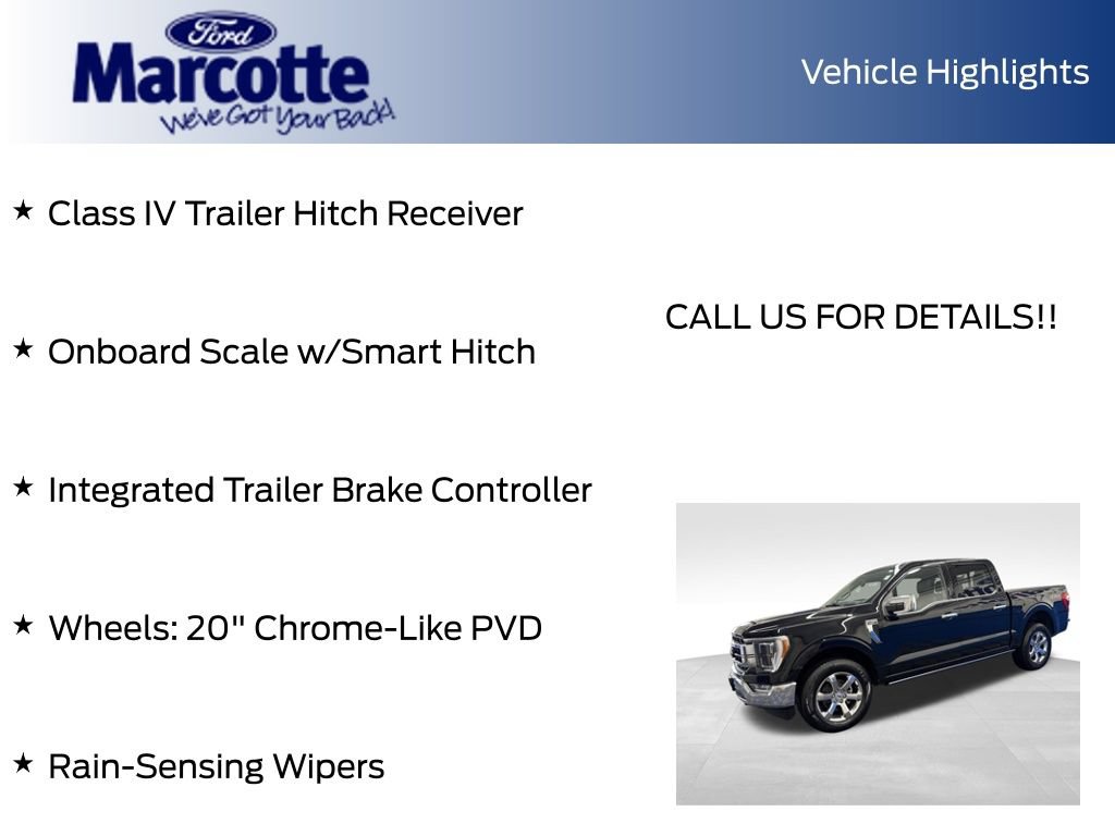 Certified 2023 Ford F150 Lariat w/ Equipment Group 502A High AWD/4WD image 31