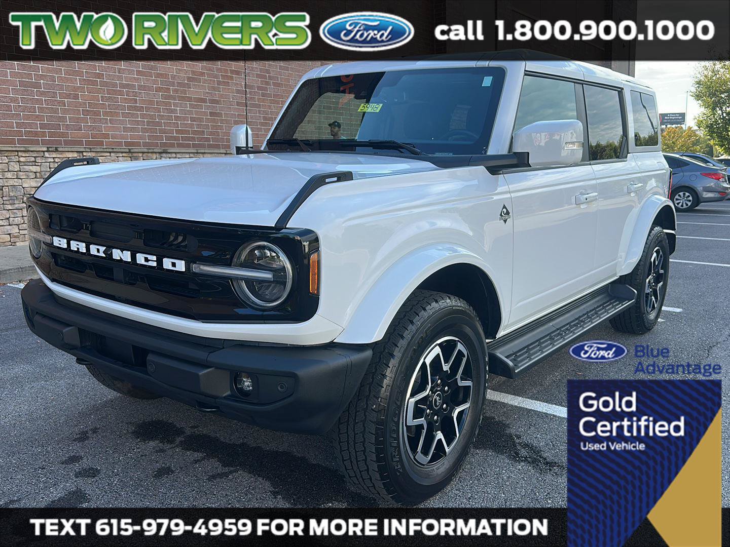 Certified 2025 Ford Bronco Outer Banks AWD/4WD image 1