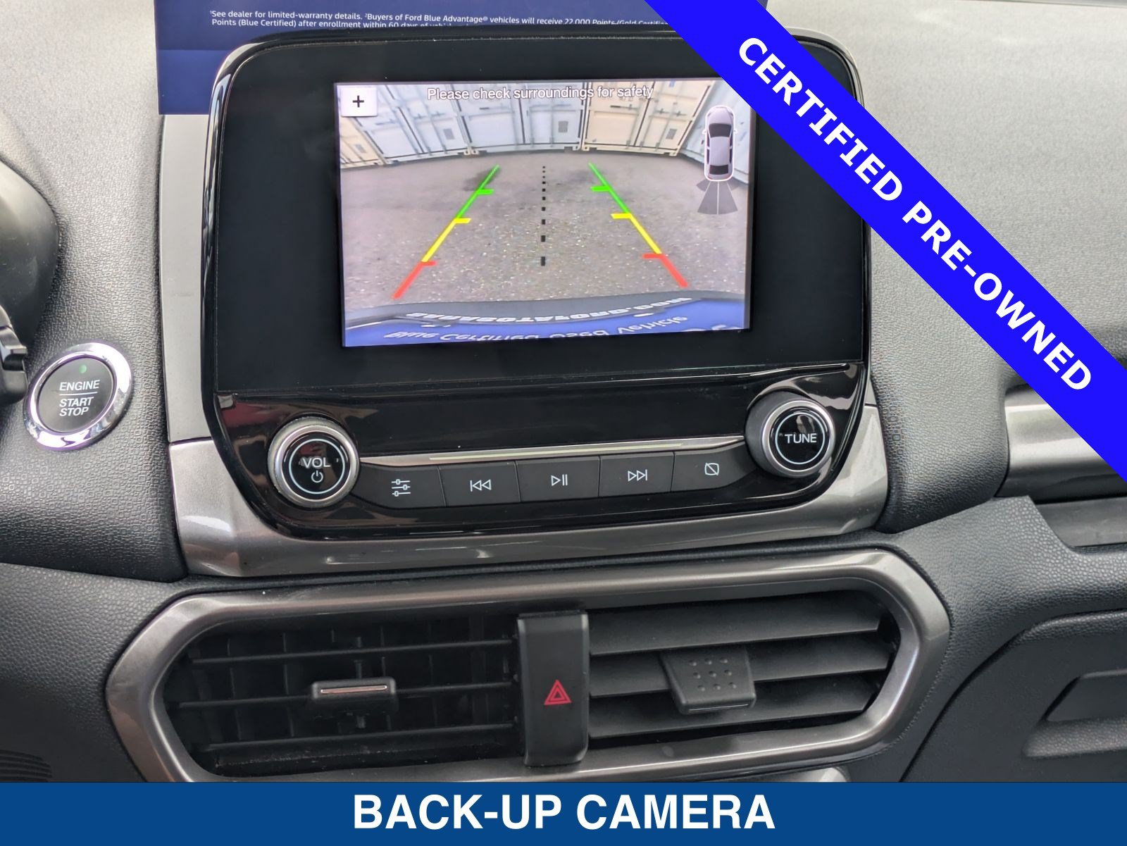 Certified 2019 Ford EcoSport SE FWD image 32