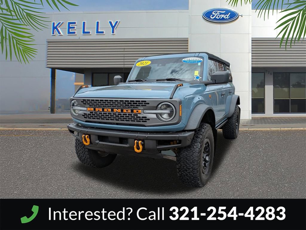 Certified 2021 Ford Bronco Badlands AWD/4WD image 2