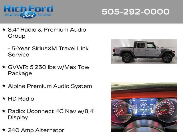 Used 2021 Jeep Gladiator Rubicon AWD/4WD image 27