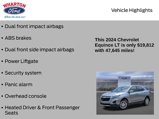 Used 2024 Chevrolet Equinox LT AWD/4WD image 10
