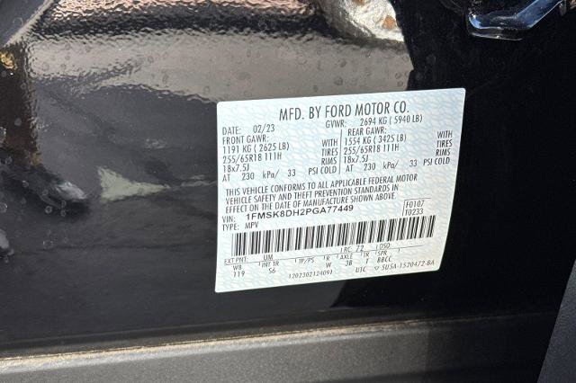 Certified 2023 Ford Explorer XLT w/ Equipment Group 202A image 39