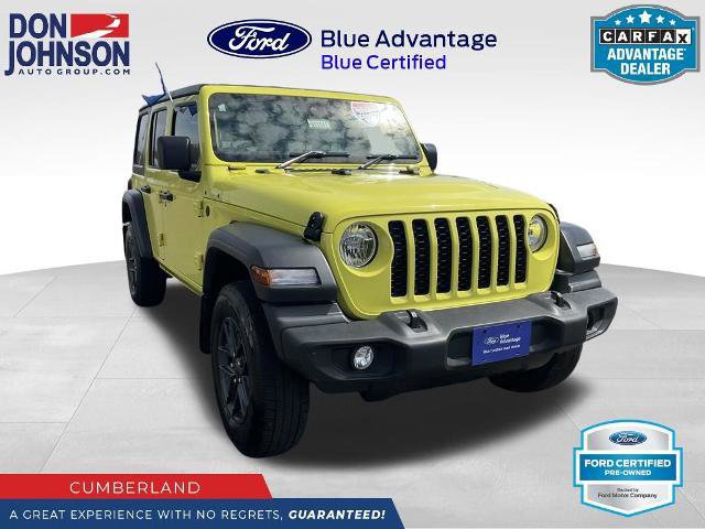 Used 2024 Jeep Wrangler Unlimited Sport w/ Convenience Group AWD/4WD image 7