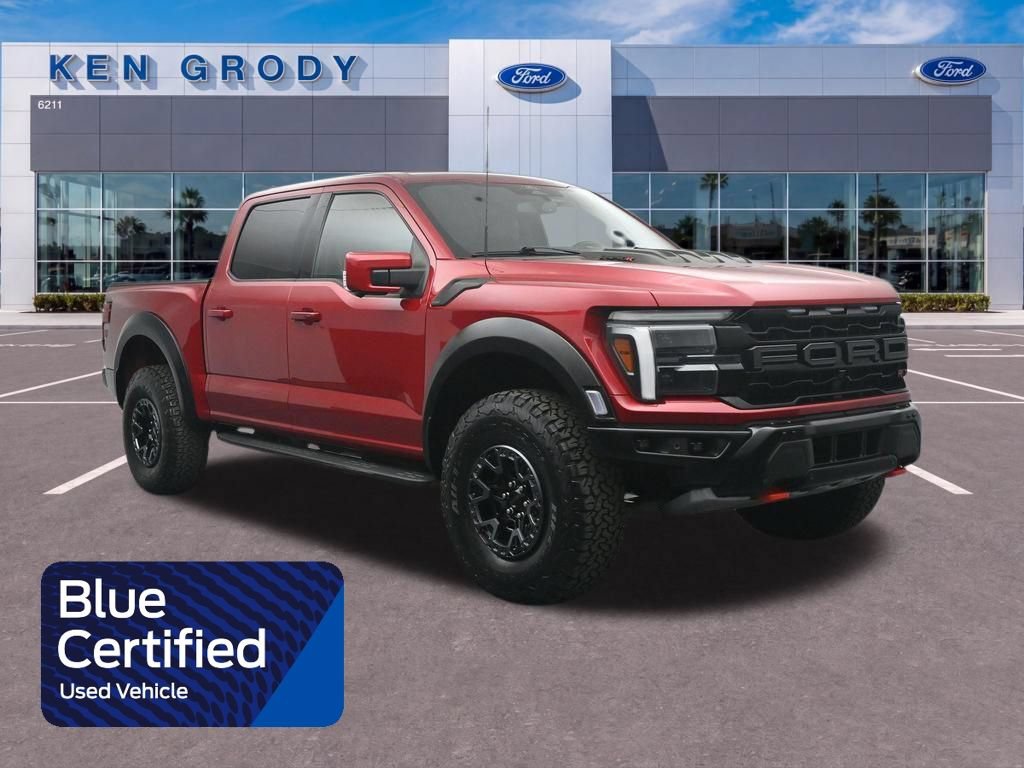 Certified 2025 Ford F150 Raptor w/ Equipment Group 803A Raptor R