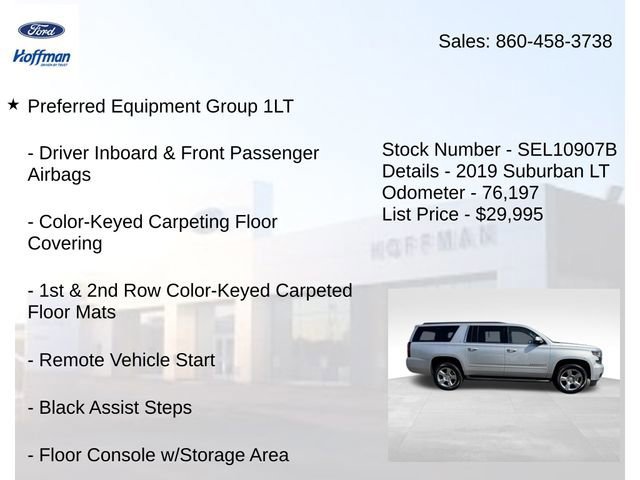 Used 2019 Chevrolet Suburban LT image 10