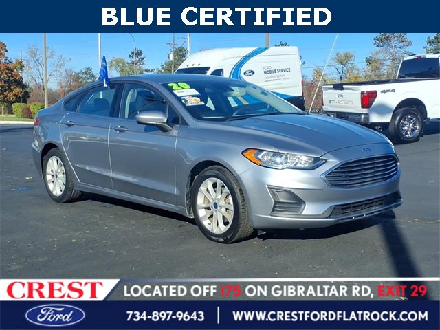 Certified 2020 Ford Fusion SE