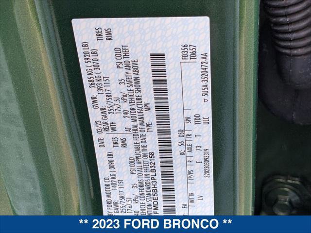 Certified 2023 Ford Bronco Big Bend image 24