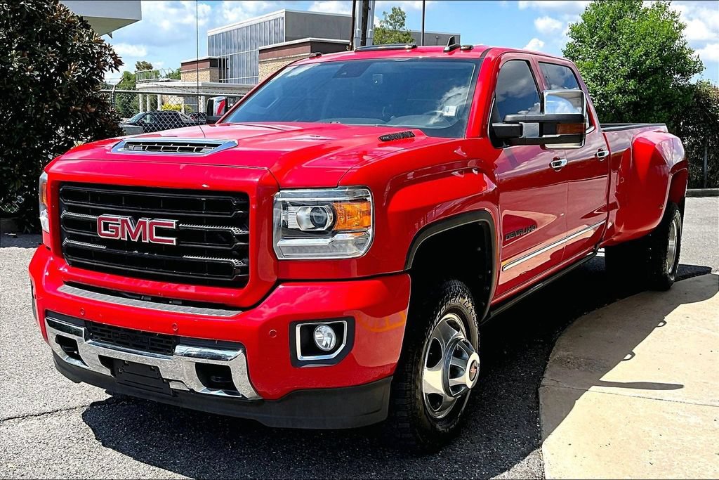 Used 2018 GMC Sierra 3500 SLT w/ Duramax Plus Package AWD/4WD image 1
