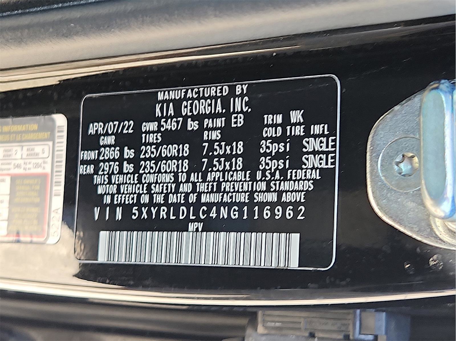 Used 2022 Kia Sorento S AWD/4WD image 25
