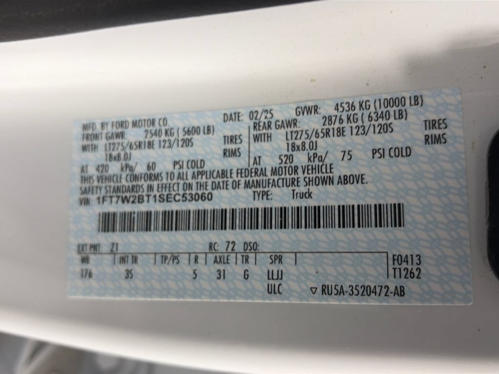 Certified 2025 Ford F250 XLT AWD/4WD image 9