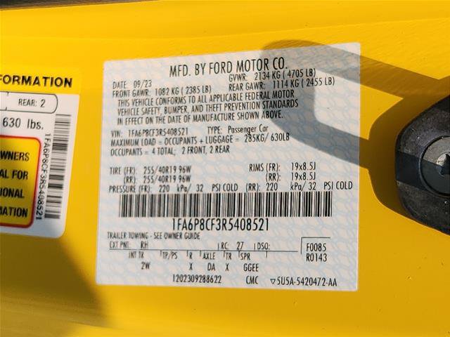 Certified 2024 Ford Mustang GT RWD image 26