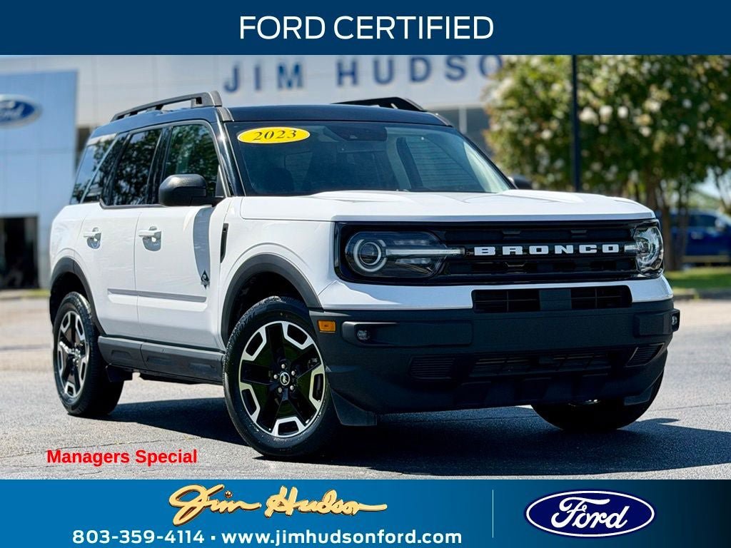 Certified 2023 Ford Bronco Sport Outer Banks w/ Tech Package