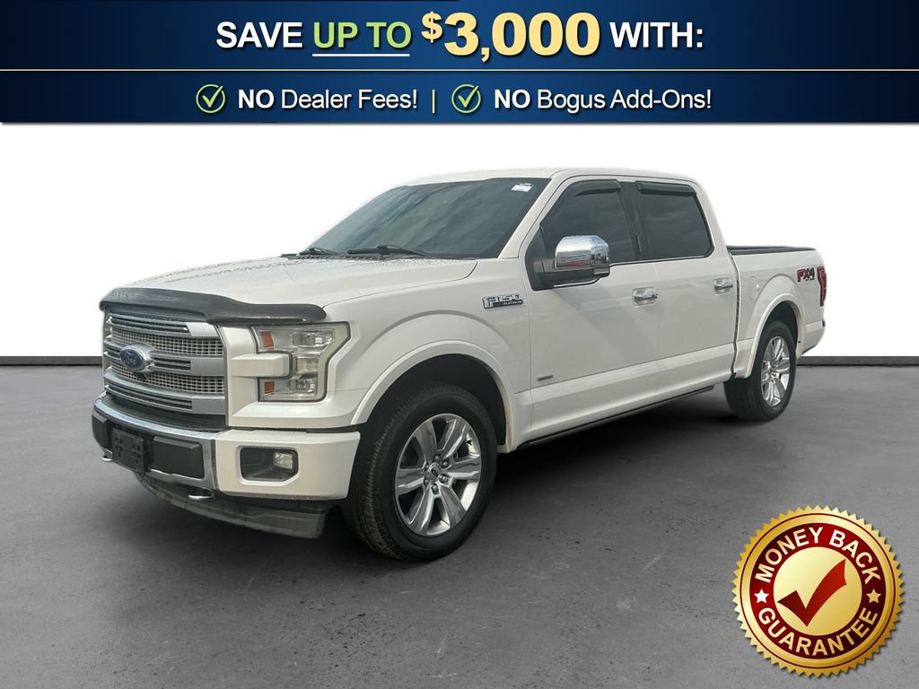 Certified 2017 Ford F150 Platinum w/ Equipment Group 701A Luxury AWD/4WD image 1