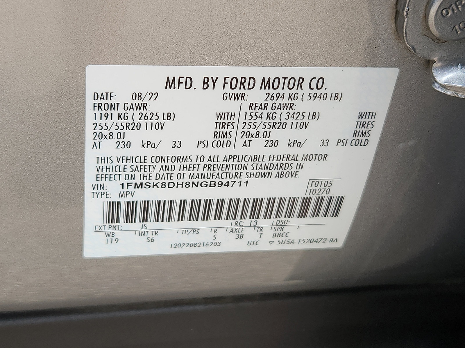 Certified 2022 Ford Explorer XLT w/ Equipment Group 202A AWD/4WD image 26
