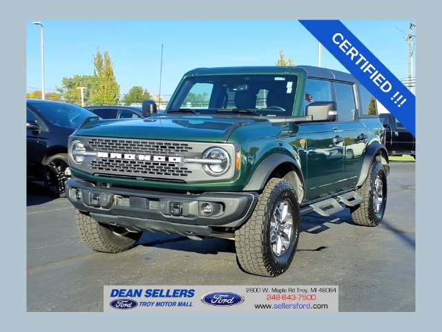 Certified 2023 Ford Bronco Badlands
