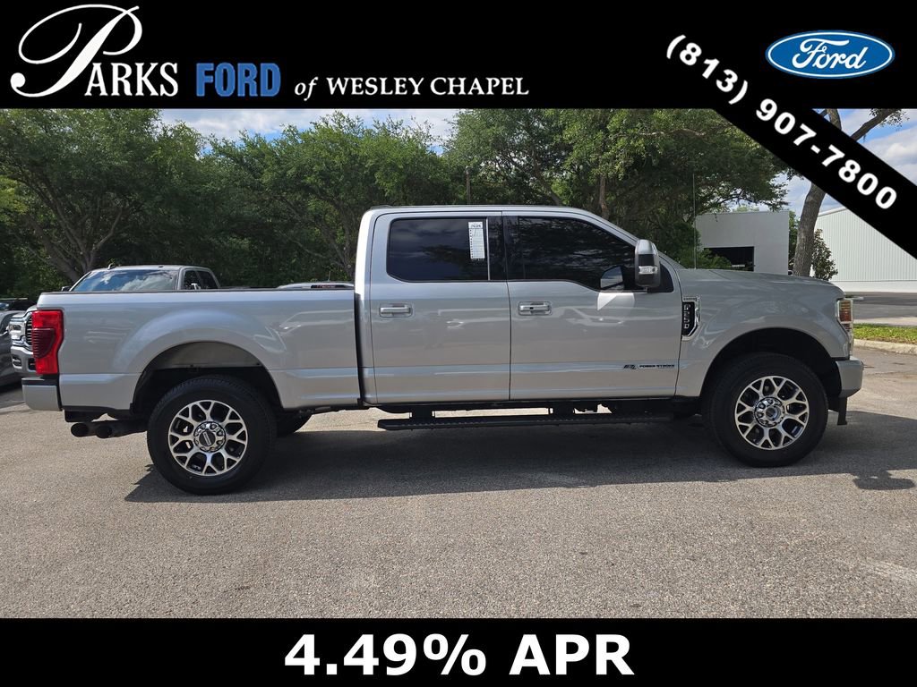 Certified 2022 Ford F250 Lariat w/ Lariat Ultimate Package AWD/4WD image 3
