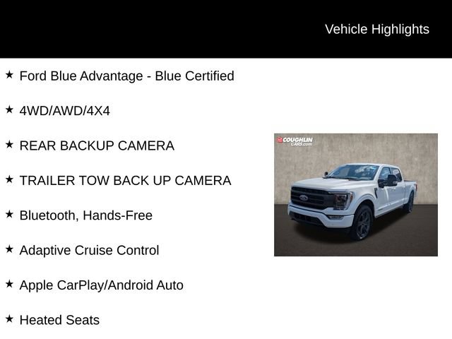 Certified 2023 Ford F150 Lariat w/ Equipment Group 502A High AWD/4WD image 2
