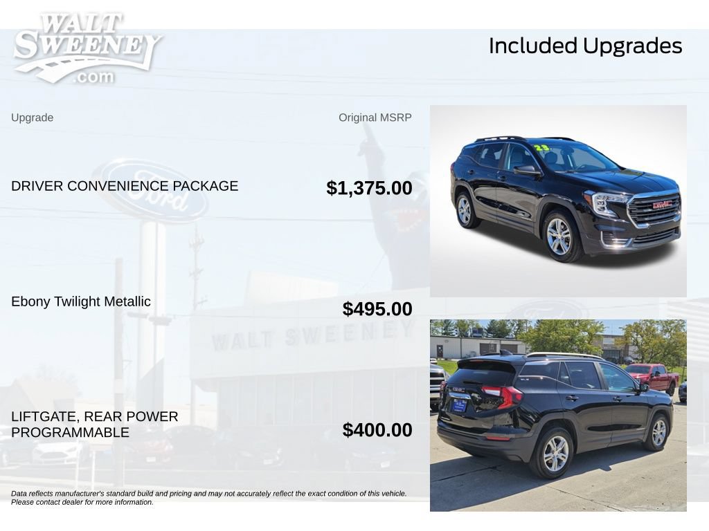 Used 2023 GMC Terrain SLE w/ Driver Convenience Package FWD image 12