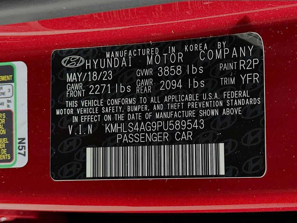 Used 2023 Hyundai Elantra SEL w/ Convenience Package FWD image 22