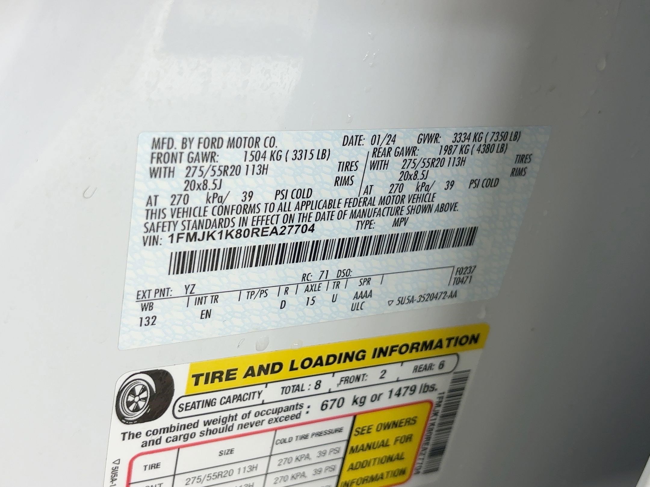 Certified 2024 Ford Expedition Max Limited image 19