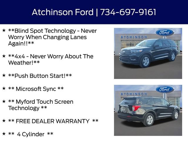Certified 2024 Ford Explorer XLT AWD/4WD image 9