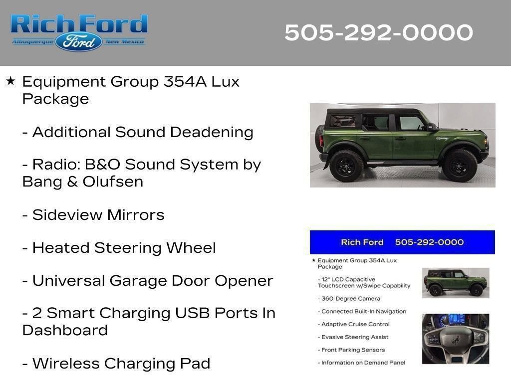 Certified 2023 Ford Bronco Wildtrak AWD/4WD image 63