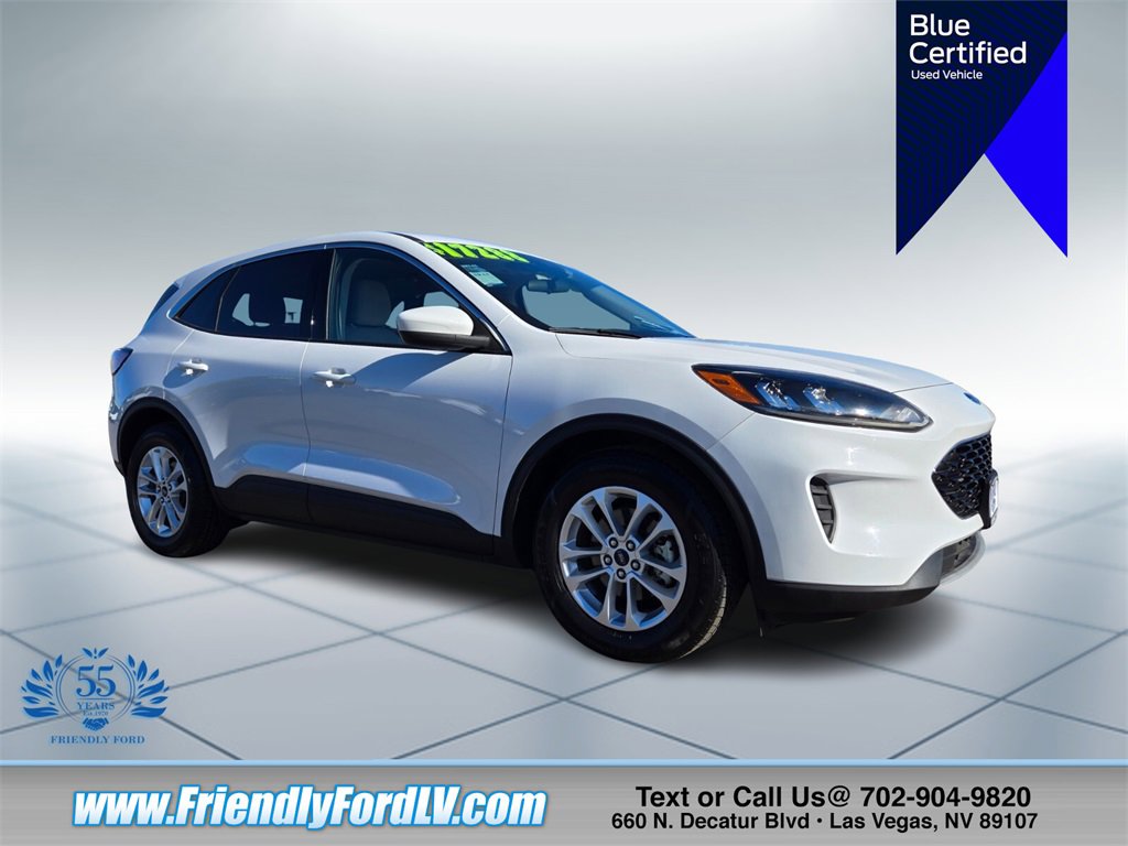 Certified 2020 Ford Escape SE