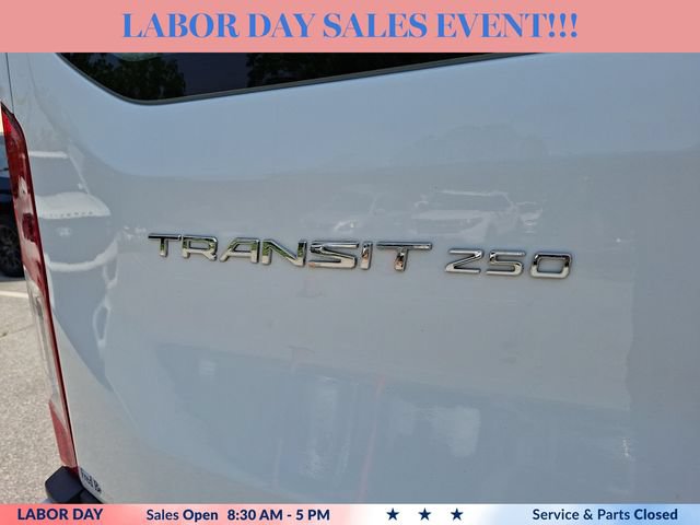 Certified 2025 Ford Transit 250 Low Roof w/ Exterior Upgrade Package RWD image 31