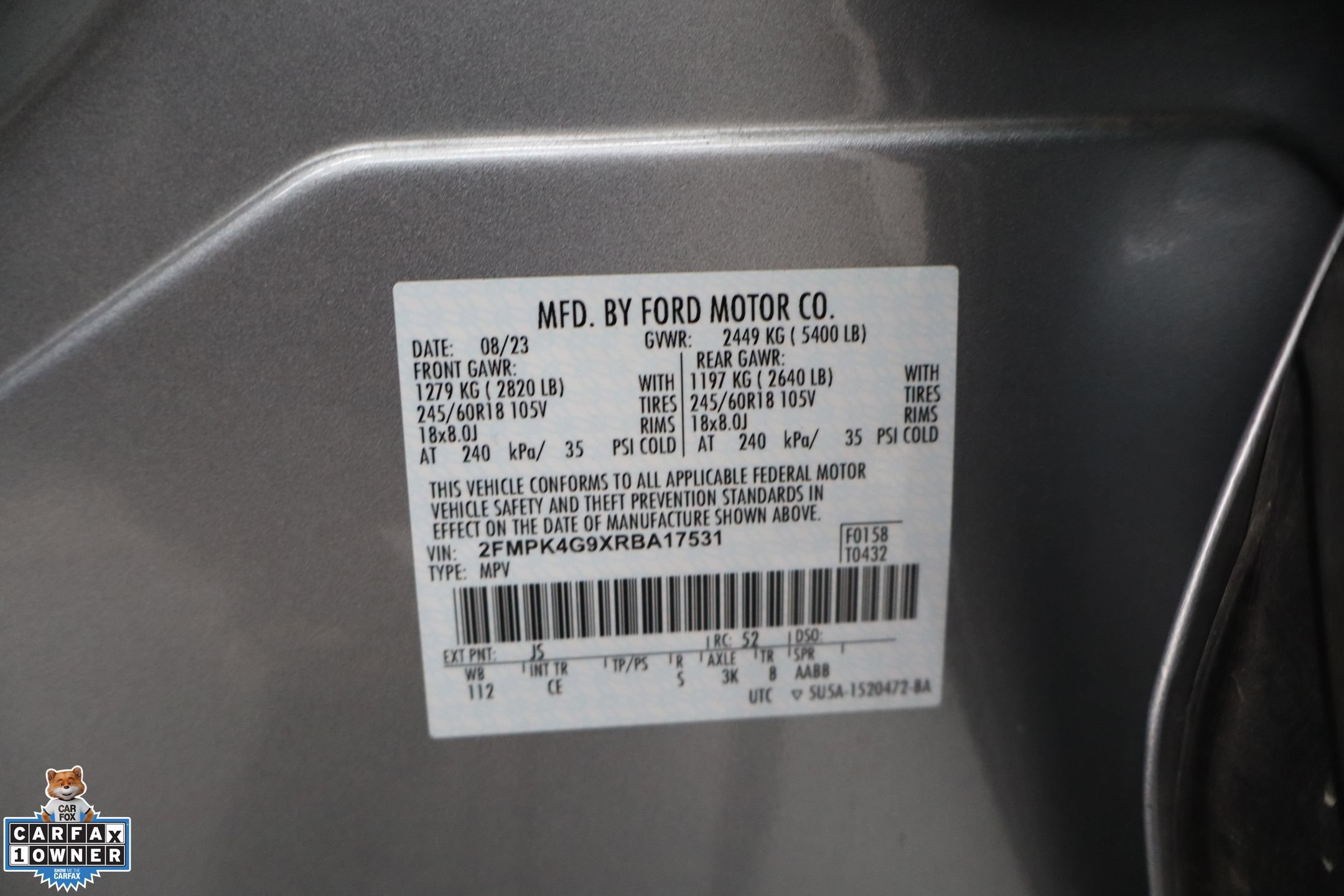 Certified 2024 Ford Edge SE AWD/4WD image 29