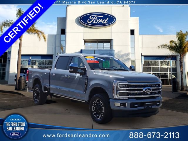 Certified 2024 Ford F250 Platinum image 1