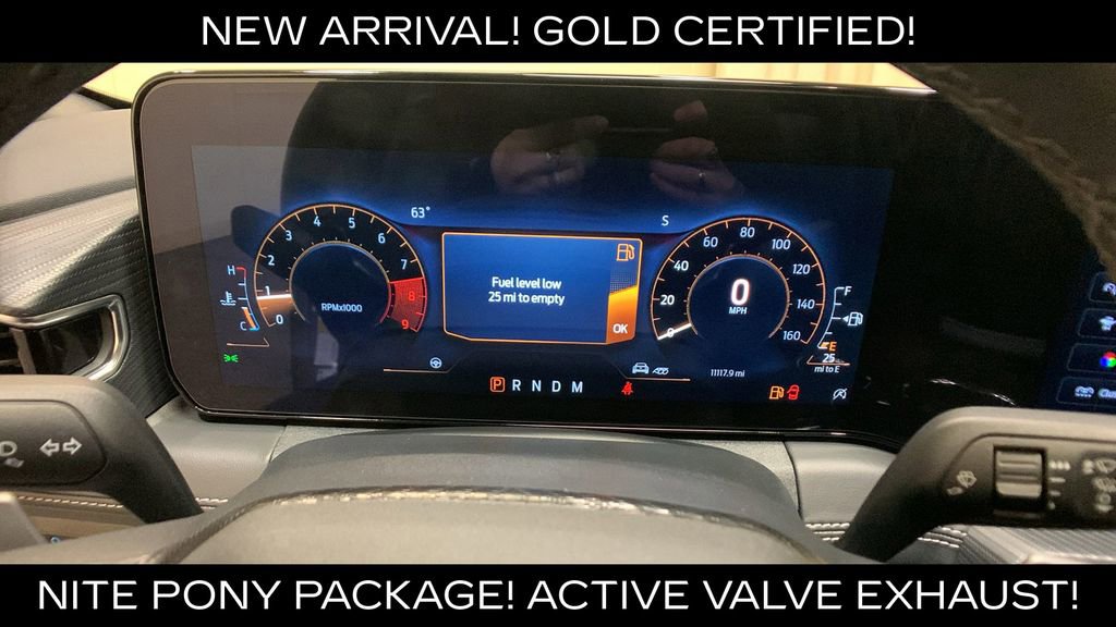 Certified 2025 Ford Mustang GT Premium w/ Mustang Nite Pony Package RWD image 28