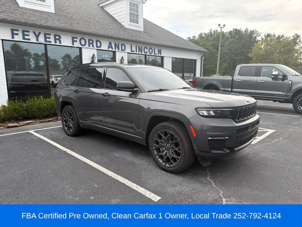 Used 2023 Jeep Grand Cherokee L Summit AWD/4WD image 3