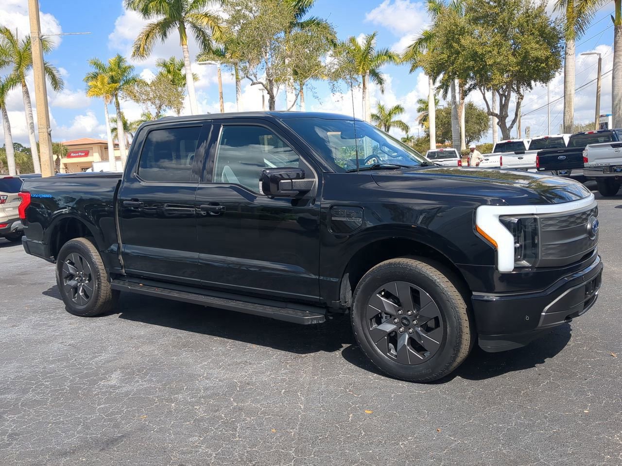 Certified 2023 Ford F150 Lightning Lariat w/ Max Trailer Tow Package image 8