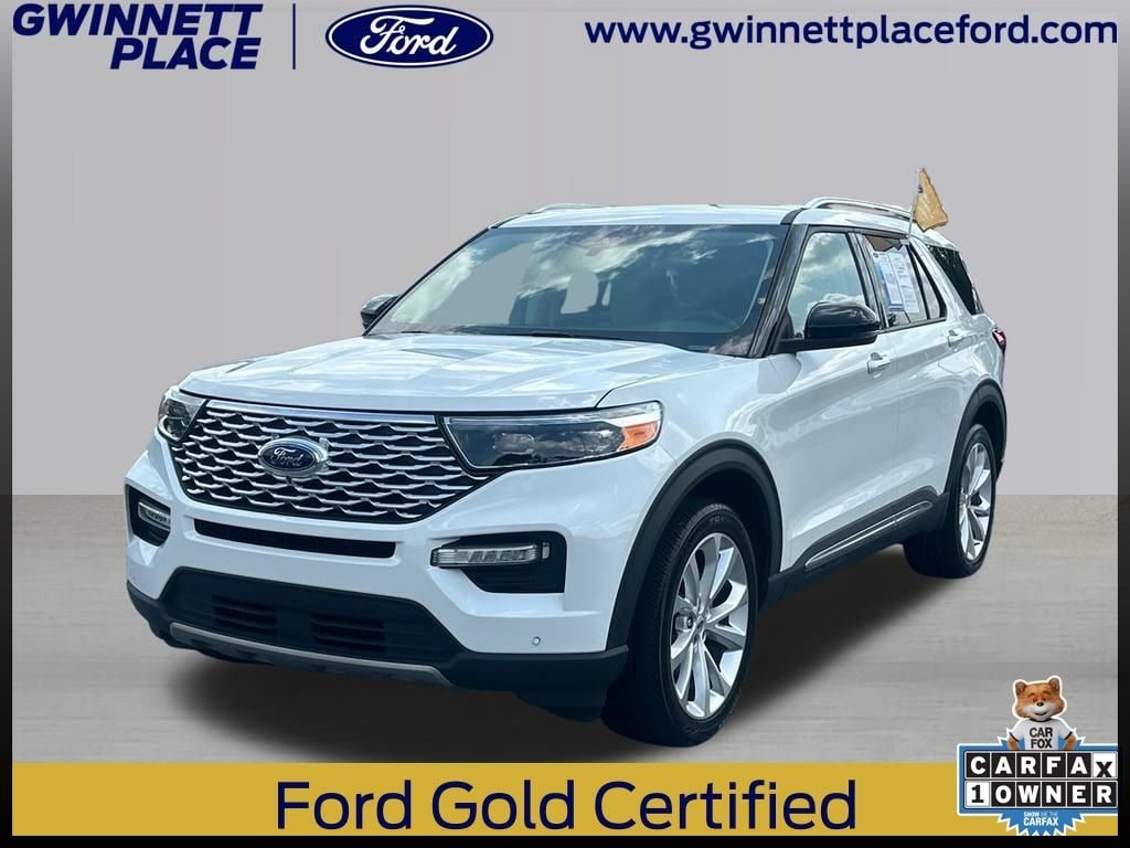 Certified 2024 Ford Explorer Platinum w/ Class IV Trailer Tow Package