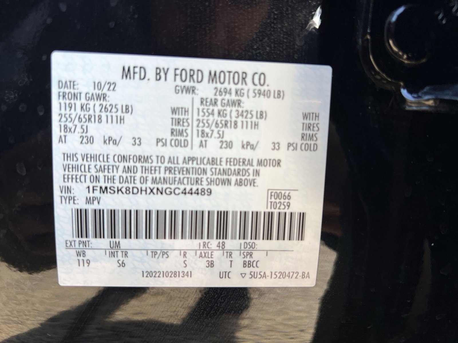 Certified 2022 Ford Explorer XLT w/ Equipment Group 202A image 29