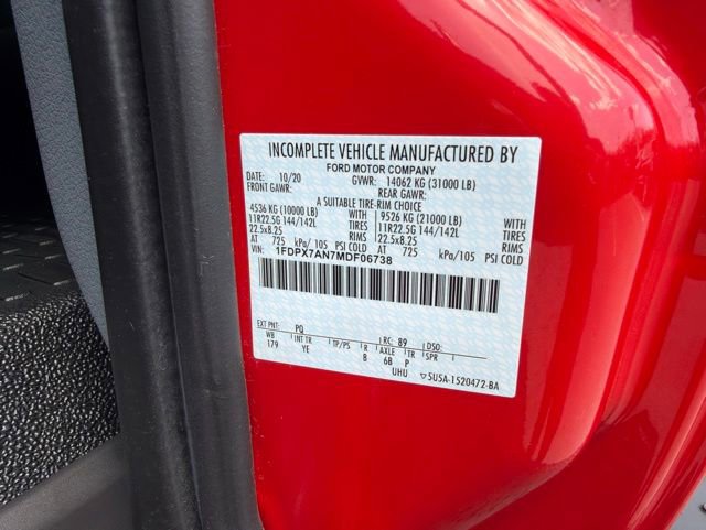 Certified 2021 Ford F750 2WD SuperCab Super Duty image 21