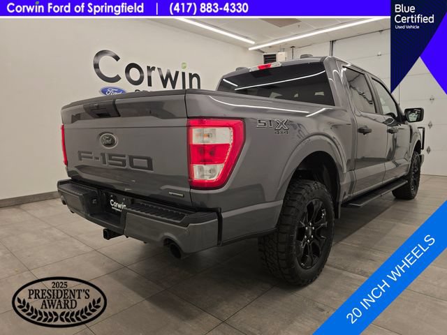 Certified 2022 Ford F150 XL w/ STX Black Appearance Package AWD/4WD image 7