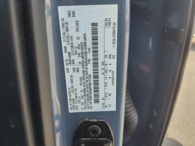 Certified 2023 Ford F150 Tremor w/ Equipment Group 402A High AWD/4WD image 29