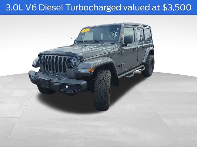 Used 2021 Jeep Wrangler Unlimited Sahara AWD/4WD image 4