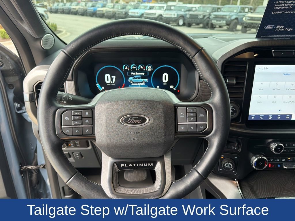 Certified 2023 Ford F150 Platinum w/ Equipment Group 701A High image 17