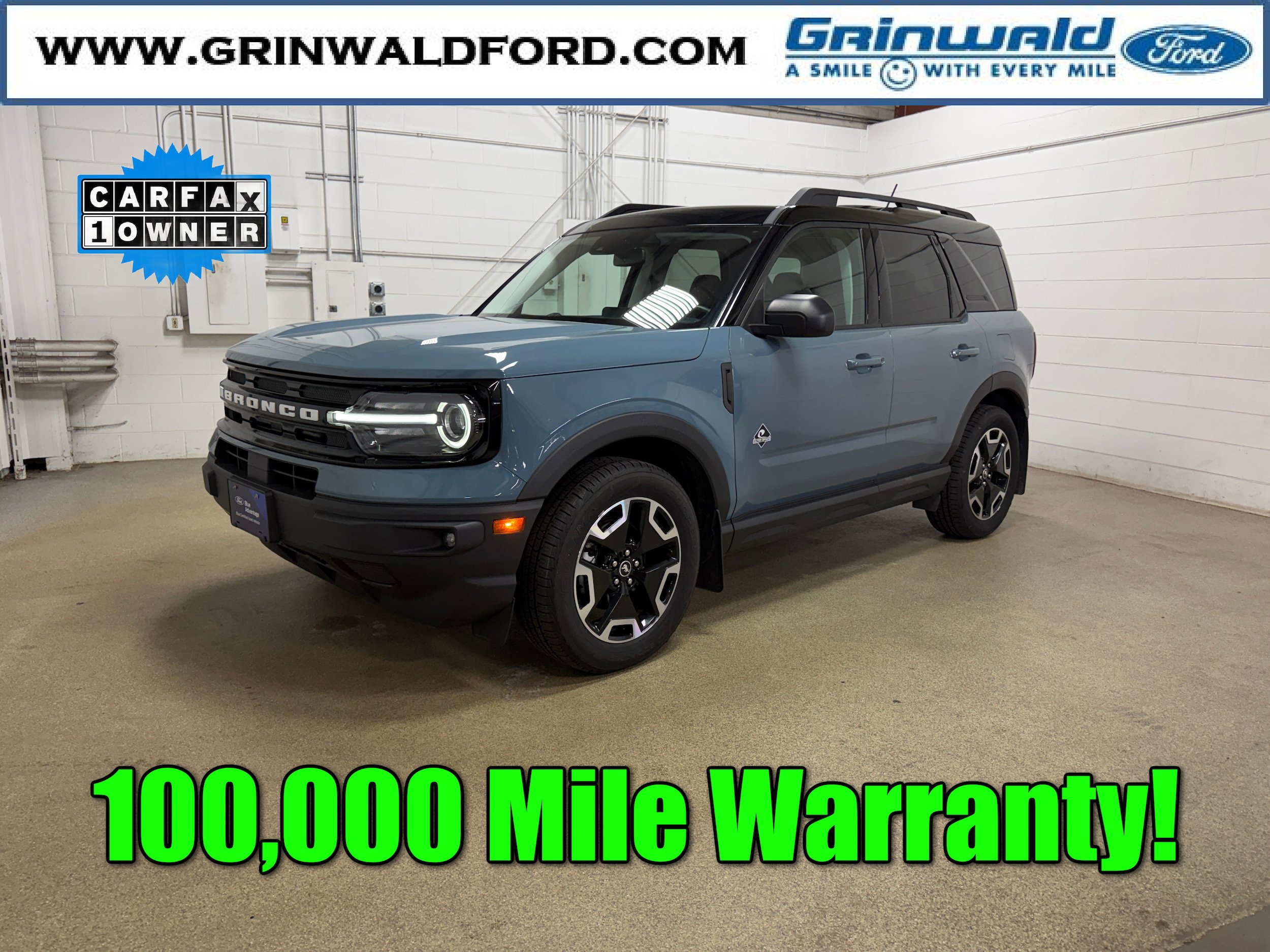 Certified 2021 Ford Bronco Sport Outer Banks AWD/4WD image 2