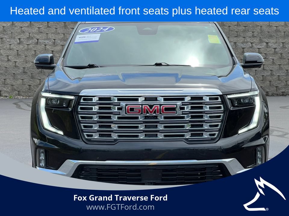 Used 2024 GMC Acadia Denali w/ LPO, Floor Liner Package AWD/4WD image 36