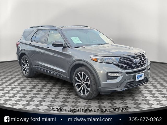 Certified 2023 Ford Explorer ST-Line w/ Class IV Trailer Tow Package