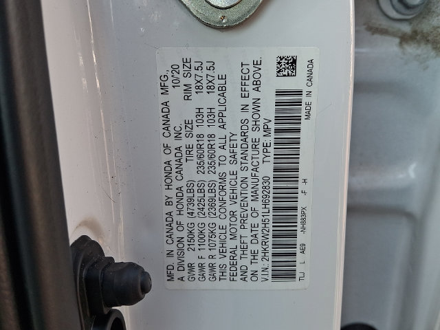 Used 2020 Honda CR-V EX image 27