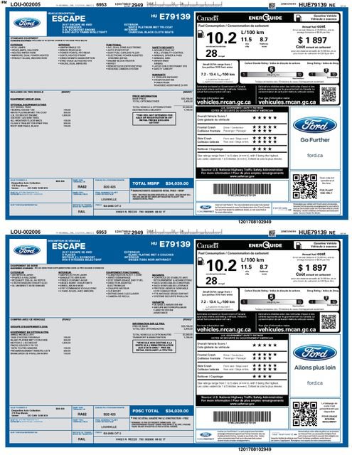 Certified 2017 Ford Escape SE AWD/4WD image 4