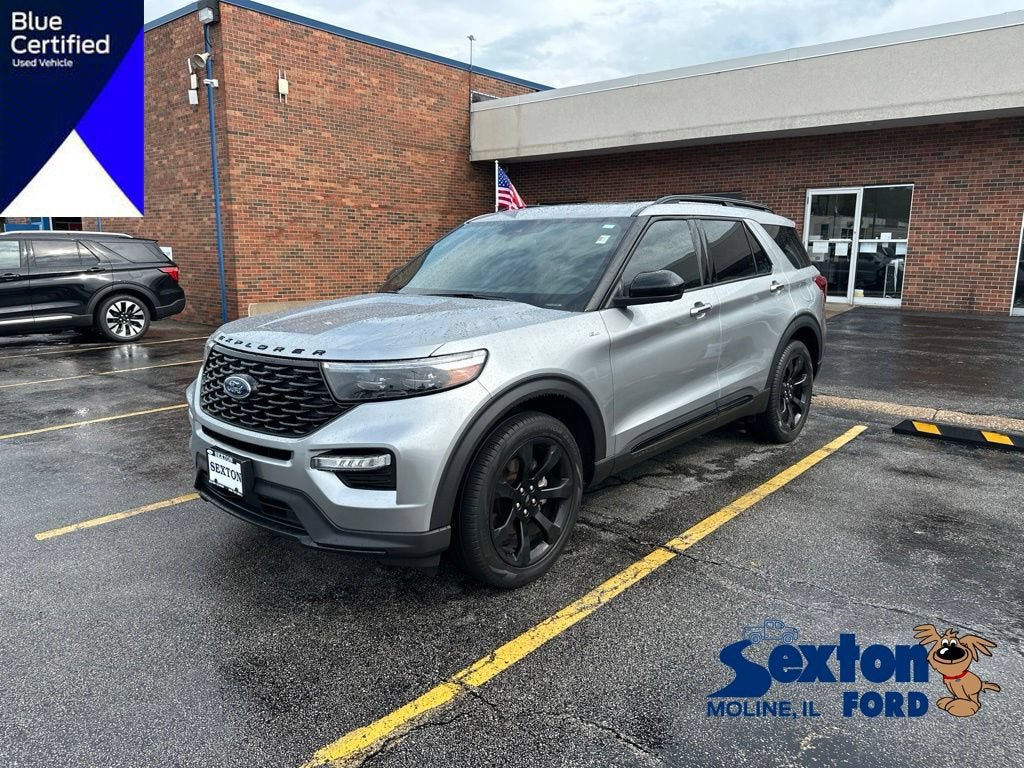 Certified 2023 Ford Explorer ST-Line w/ Class IV Trailer Tow Package