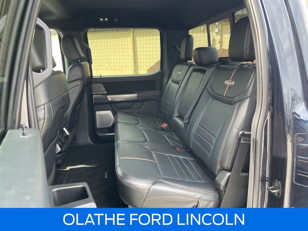 Certified 2023 Ford F150 Platinum w/ Equipment Group 701A High image 29